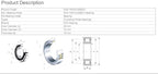 NSK NU306EW C3 Cylindrical Roller Bearings 30x72x19mm Same Day Shipping!!!