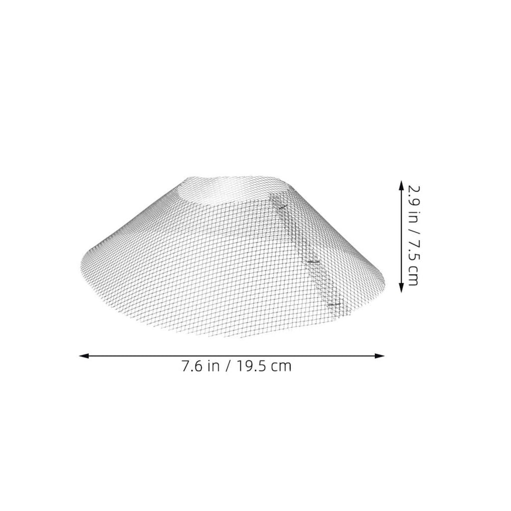 15pcs Stainless Steel Range Hood Oil Filter Net for Kitchen Ventilation