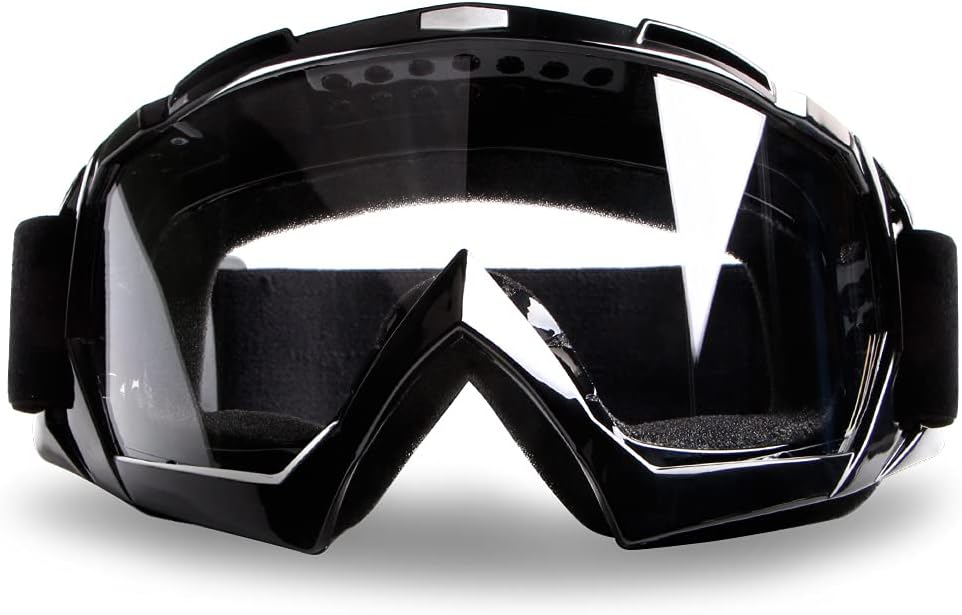 Motorcycle Goggles Motocross Dirt Bike ATV Racing Goggles | Windproof, Dustproof, Scratch Resistant, Ski Protective