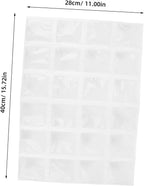 Reusable Freezer Ice Packs, 5 Sheets Self Absorbing Cooling Packs
