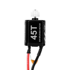 INJORA 030 Brushed Motor with Mount for Losi Micro-B Micro-T, 45T(Plastic Pinion)