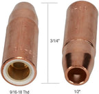 23-50 Mig Welding Nozzles 1/2" (Pack of 5) 23-50