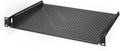 AC Infinity Vented Rack Shelf 1U, 14" Deep for 19" Server, AV Racks