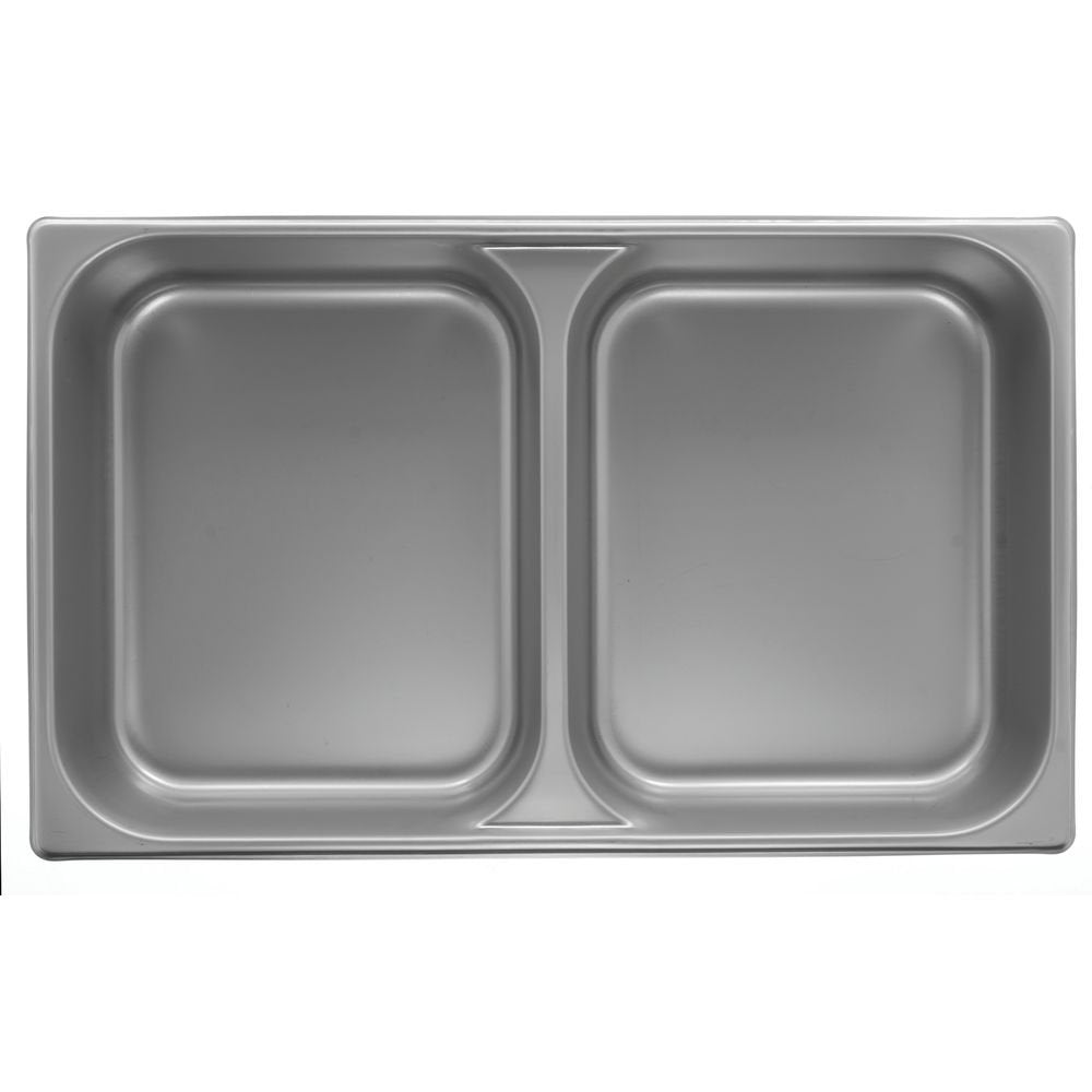 Steam Table Pan Hotel Pan Full Size Divided Stainless Steel - 2 1/2 D