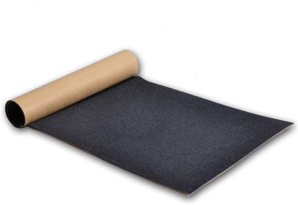 Skateboard Grip Tape Sheet, 45.2x10.6 inch,Bubble Free, Waterproof, Scooter, Longboard Griptape, Grippy Sandpaper for