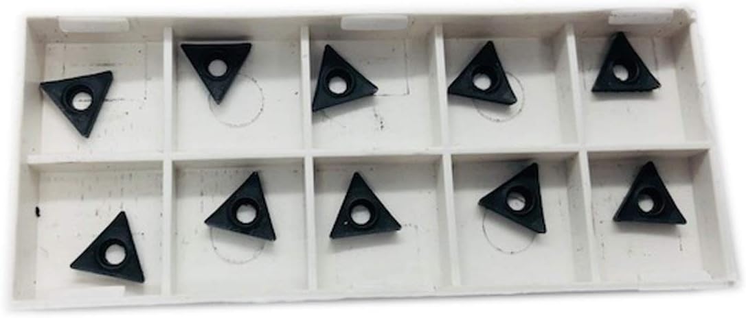New TCMT21.51 Carbide Inserts 10 Pcs/Box - Black Soild Insert TCMT 21.51