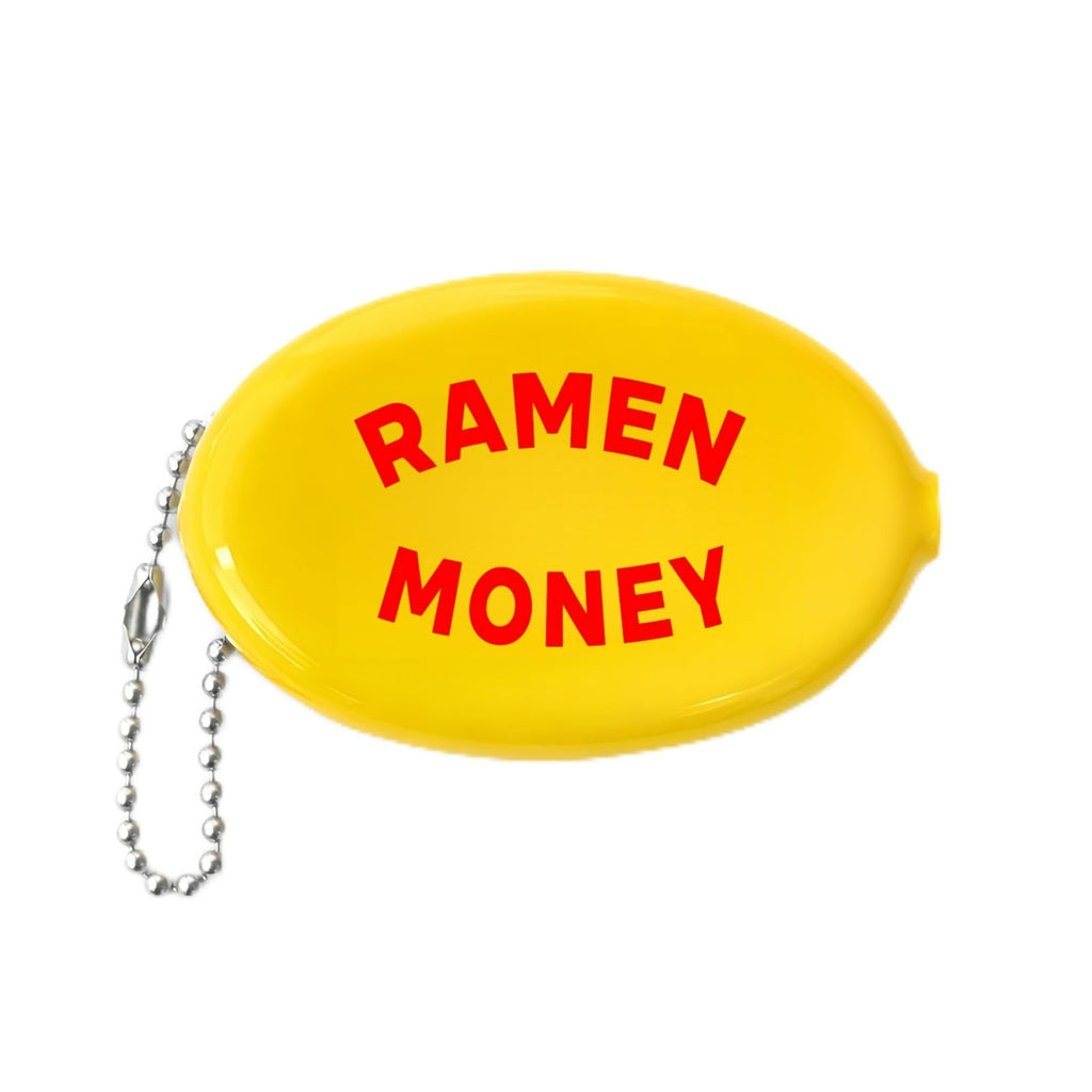 Rubber Squeeze Coin Pouch Ramen Money Change Purse