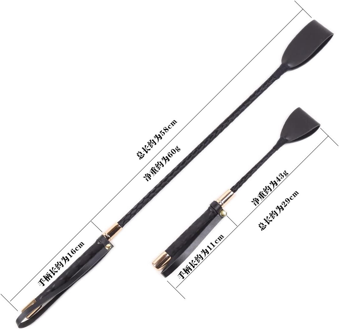 Genuine Leather Riding Crop,Riding Crop Leather,Equestrian Whip,Crop for Horses,Black Riding Crop,Horseback Crop