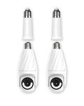2PCS Indoor Camera Wireless with Light Socket, 1080P Dog/Pet Cameras