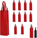 12 Pack Reusable Wine Gift Bags 14x4.8x3.2 Inch