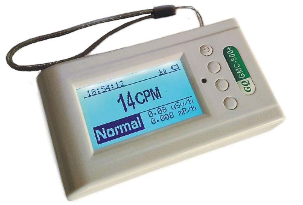 GMC-500Plus Geiger Counter Nuclear Radiation Detector Monitor Dosimeter, White