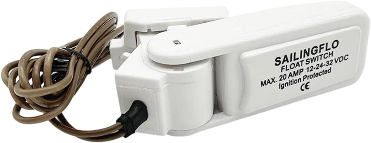 Bilge Pump Float Switch, Water Level Controller for Marine Boat RV Yacht