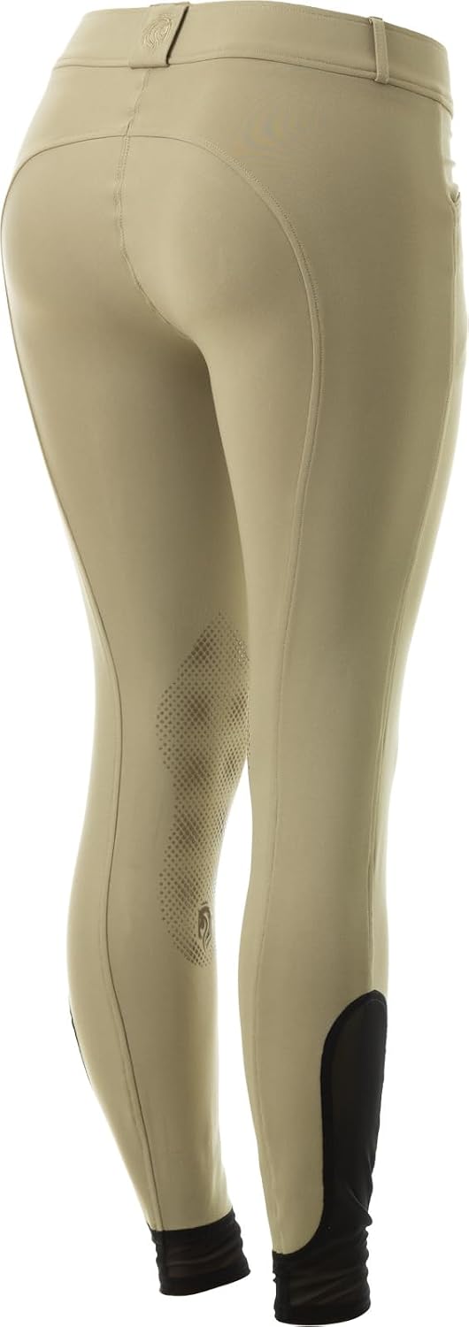 Astrid Silicone Knee Patch Riding Breeches for Women High Comfort