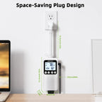 DIGITEN Temperature Controller with Timer, 15A/1800W Plug in Thermostat