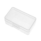 Battery Storage Case Holder Transparent for 9V Battery Capacity