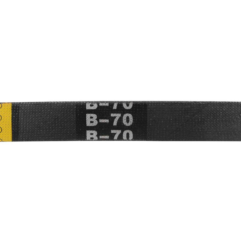 uxcell B70 V-Belts 70" Pitch Length, B-Section Rubber Drive Belt 2pcs
