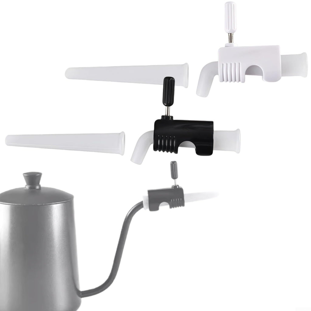 Zorsculpt For Pour Over Coffee For Kettle Flow Control Valve, White 7cm