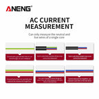 DT266 Clamp Meter AC/DC Current Voltage Tester LCD Digital Clamp Multimeter Measuring Tools