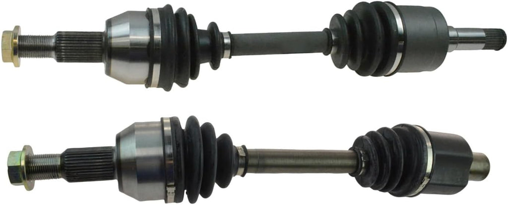 TRQ Front Driver and Passenger Side CV Axle Shaft Assembly
