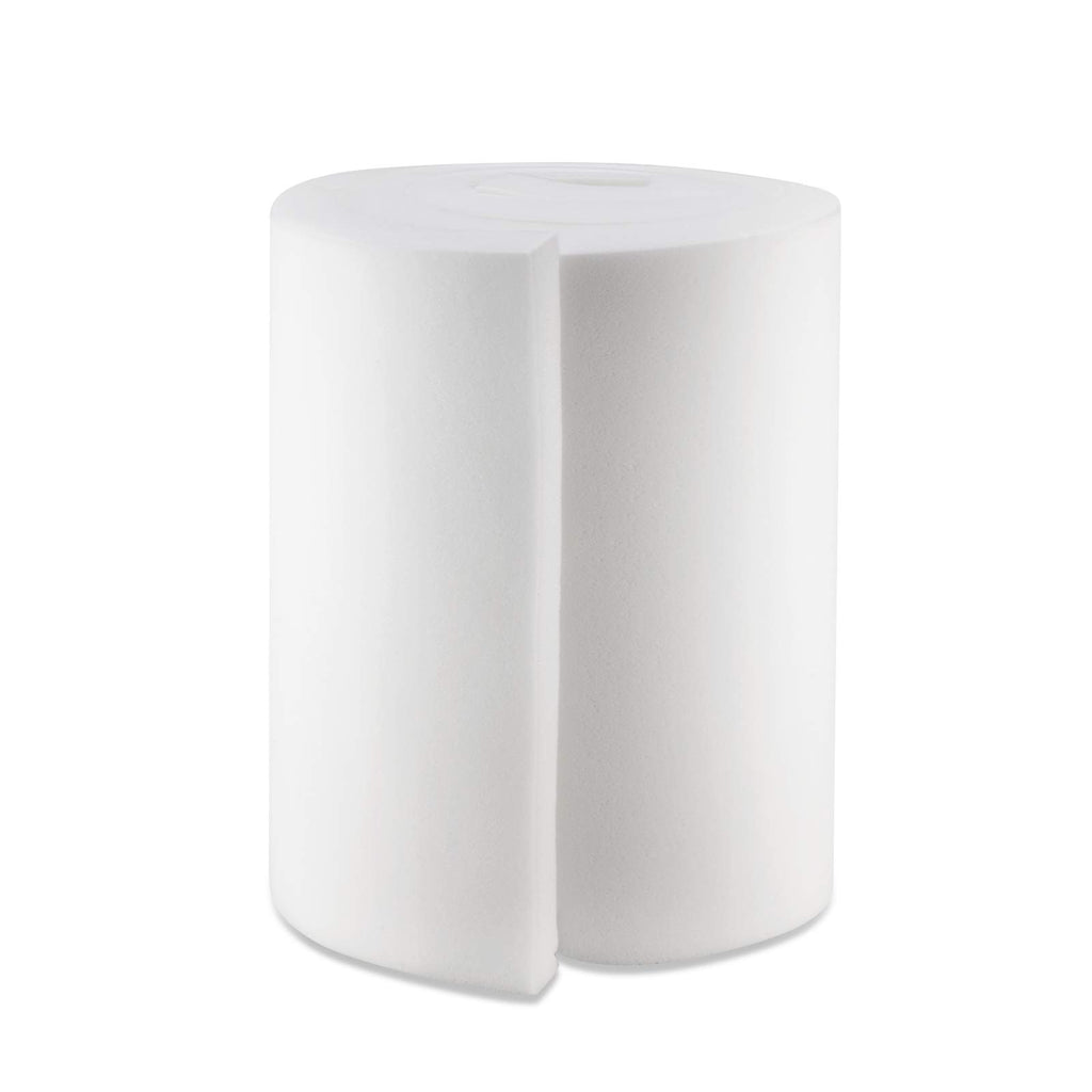 High Density Foam Padding for Cushions, 79 x 16 x 2 Inch, White