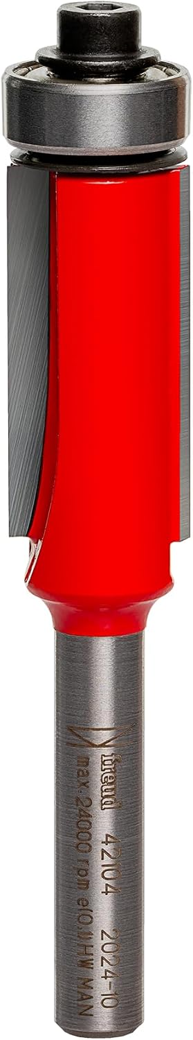 42-104: 1/2" (Dia.) Bearing Flush Trim Bit