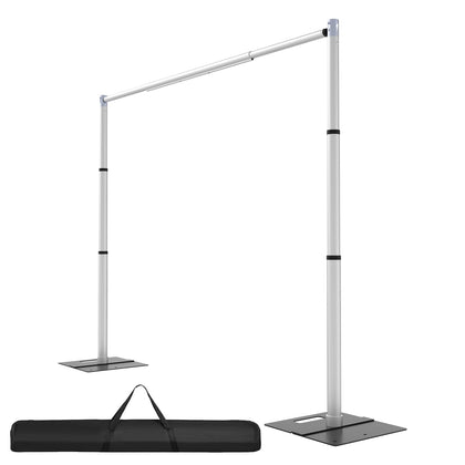 Backdrop Stand Heavy Duty 10x10Ft, Adjustable Metal Frame Pipe and Drape,Background Stand for Wedding Birthday Party