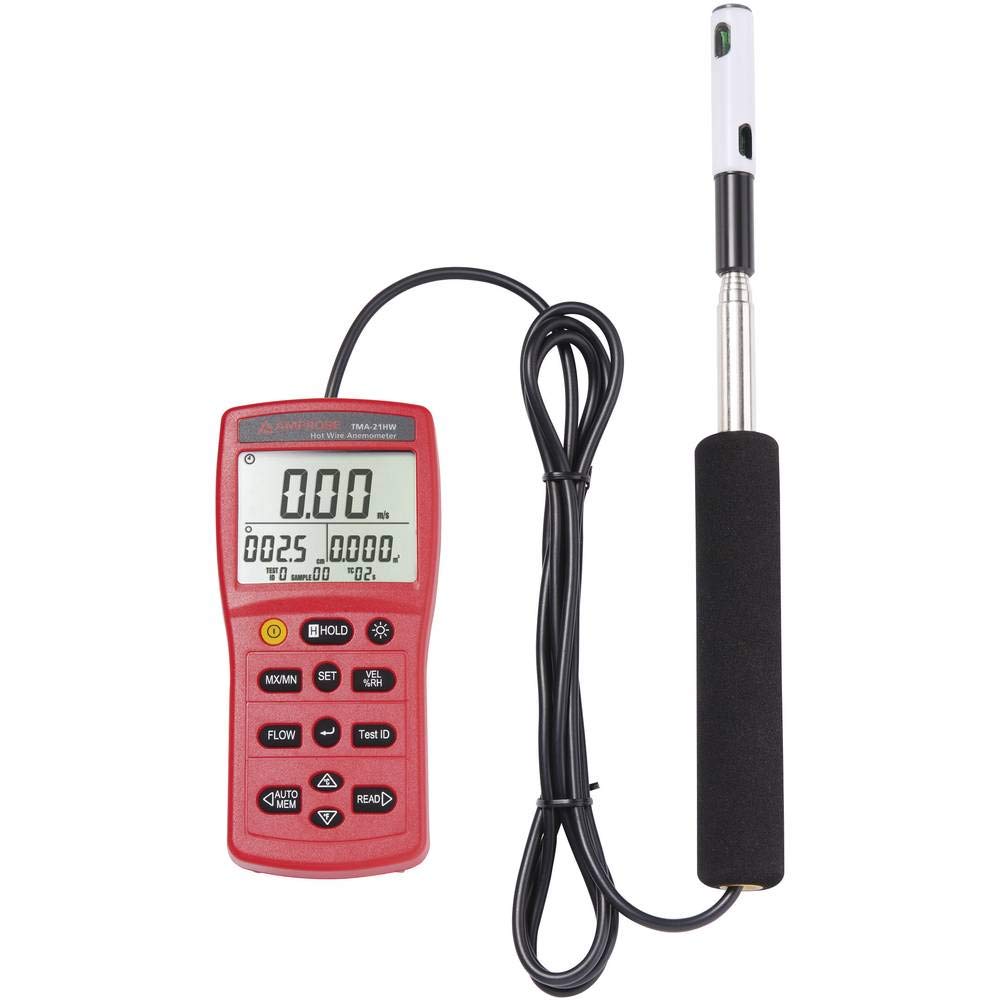 Amprobe - 3730239 TMA-21HW Hotwire Anemometer with Temperature