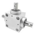 PGFUN 1:1 Waterproof Right Angle Gearbox 1.5 Module 20 Teeth 90° Angle Drive Steering Gear Device