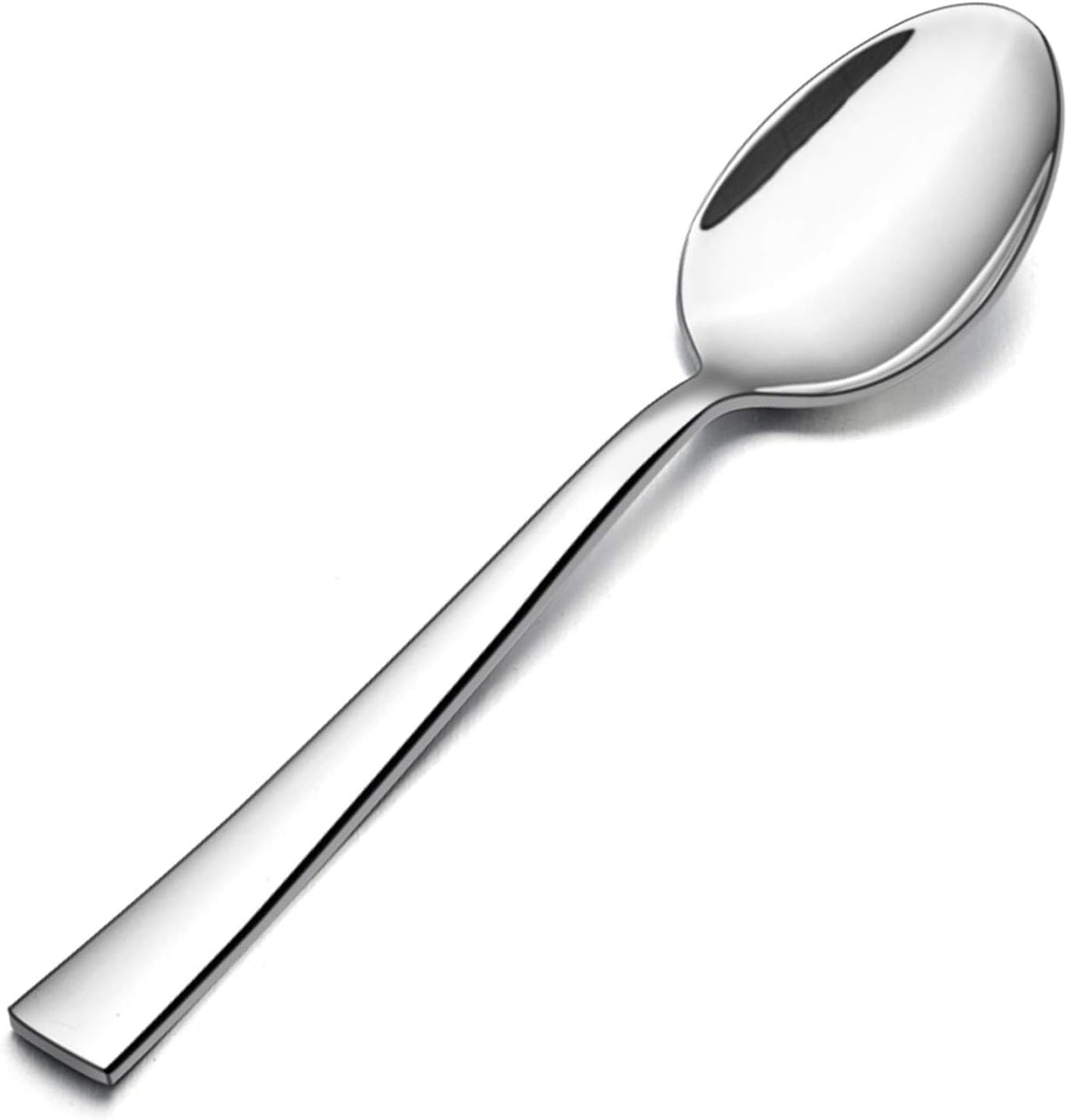 Dinner Spoon, 7.5 Inch Stainless Steel Soup Spoon for Home, Kitchen or Restaurant, Non-toxic & Mirror Polished