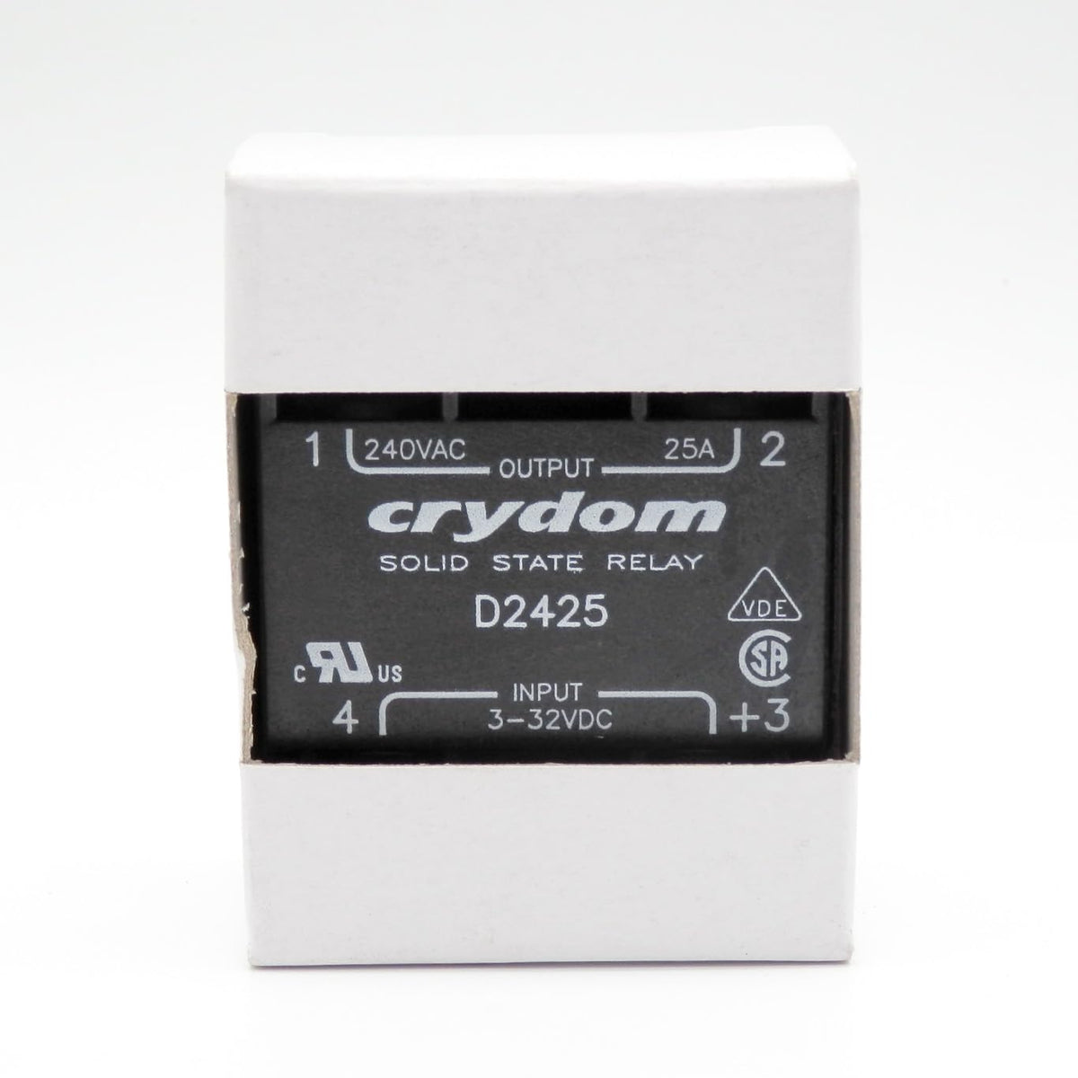 Crydom D2425 3-32VDC 25A 240VAC SCR Solid State Relay