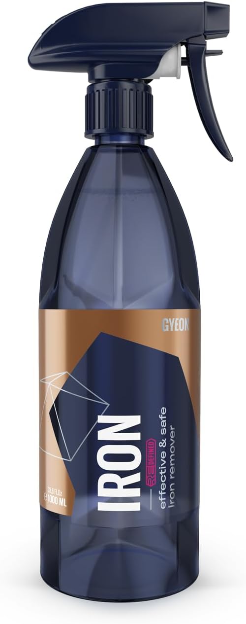 Iron Redefined Paint Cleaner and Fallout Remover Color-Change Formula | pH neutral iron remover turns purple on