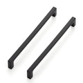 Matte Black Kitchen Cabinet Handles 7-1/2 Inch Pulls 5 Pack