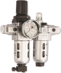 Filter Regulator & Lubricator - Inlet 1/4in - Up to 150 PSI