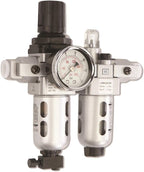 Filter Regulator & Lubricator - Inlet 1/4in - Up to 150 PSI