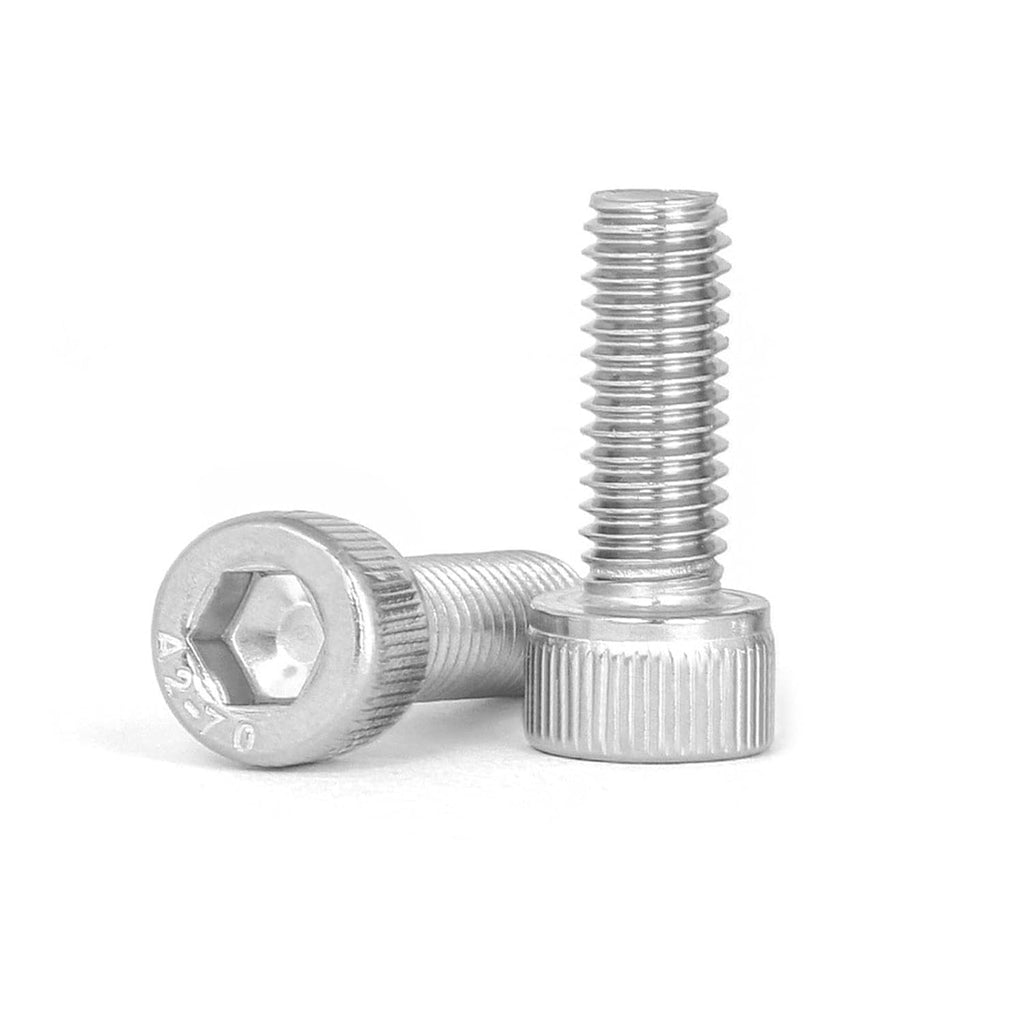 10-32 × 3/4" Socket Head Cap Screw, Allen Socket Drive, Stainless Steel 18-8 (304), Full Thread, 50PCS