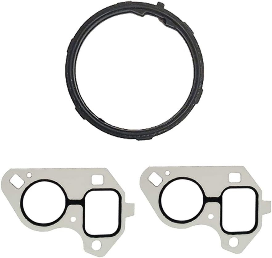 IRONTREE AW6009 Water Pump Kit with Metal Gasket & Thermostat for 07-20 Chevy Silverado 1500 Tahoe Avalanche Suburban, 07-17 GMC Sierra 1500 Yukon XL Savana, Cadillac Escalade, Hummer, 4.8L 5.3L 6.0L