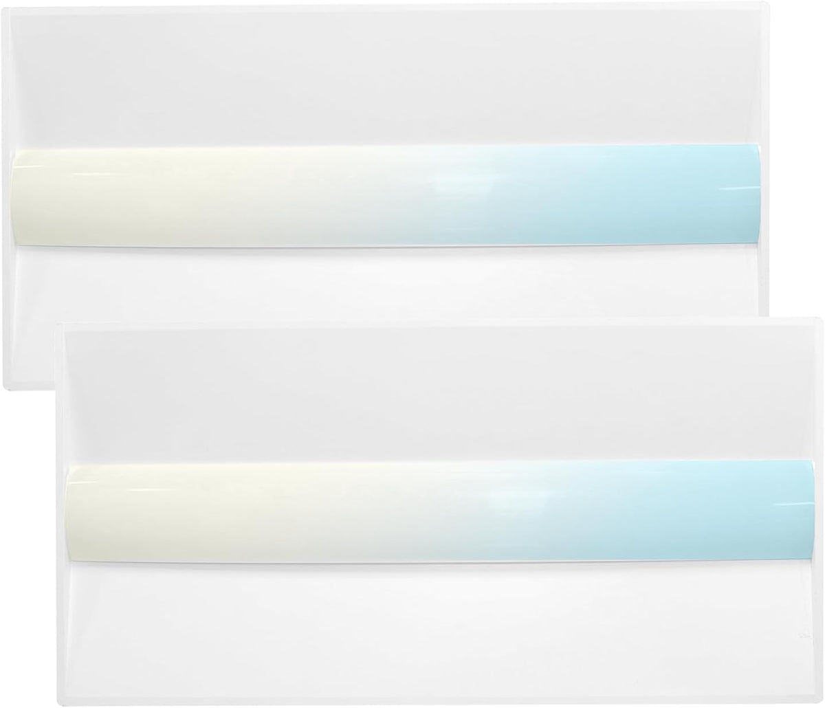 2x4 LED Troffer Light,Selectable 4CCT,7000 LM,0-10V Dimmable,2Pack
