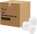 FP-P200-PP 2 oz. PP Portion Cups - Clear (Case of 2500)