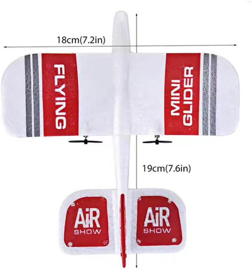 KF606 RC Plane, 2.4Ghz Remote Control Airplane, EPP Foam Fixed Wing Plane, RTF Ready to Fly Gliding Aircraft Model