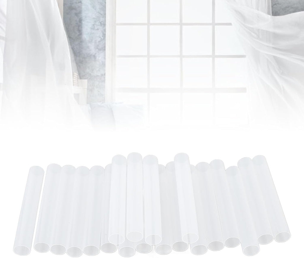 Quiet Garage Door Hinge Rollers - Noise Reduction Roller Sleeves with Shaft Gaskets, Heavy Duty Solid Construction