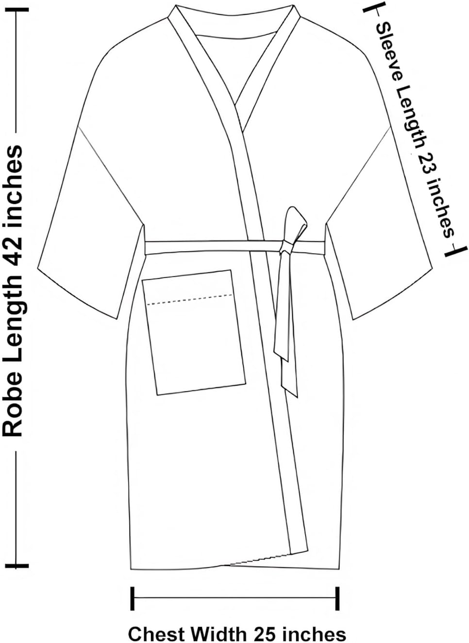 Spa Robe Beauty Salon Smock for Women Kimono Client Uniform Polyester