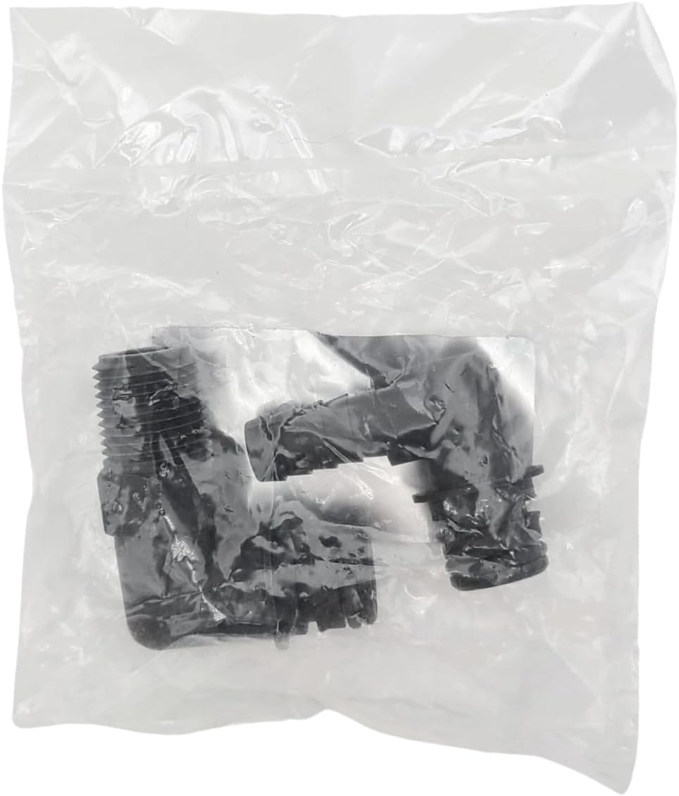 Flojet 20381-102 1/2" Hose Barb and 1/2" NPT Pump Fittings, 2-Pack