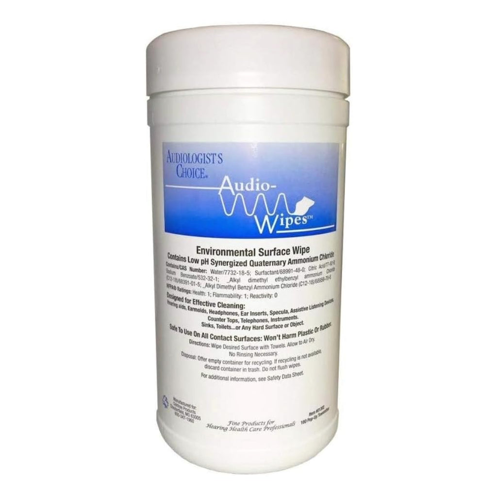 Audio-Wipes Gaming Cleaning Wipes | Individually Wrapped | Alcohol-Free & Fast-Drying | Cleans Gaming Controllers