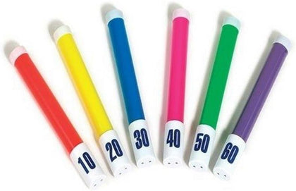 Underwater Pool Dive Toys for Kids | Numbered Flex-Sticks