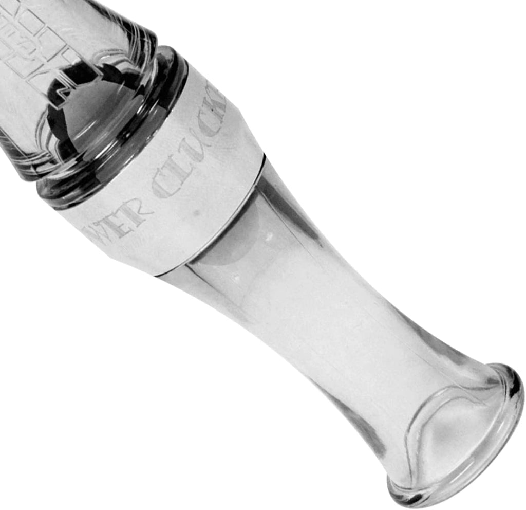 Zink Power Clucker (PC-1) Polycarbonate Hand-Tuned Short Reed Waterfowl Canada Goose Hunting Game Call - A Full Range