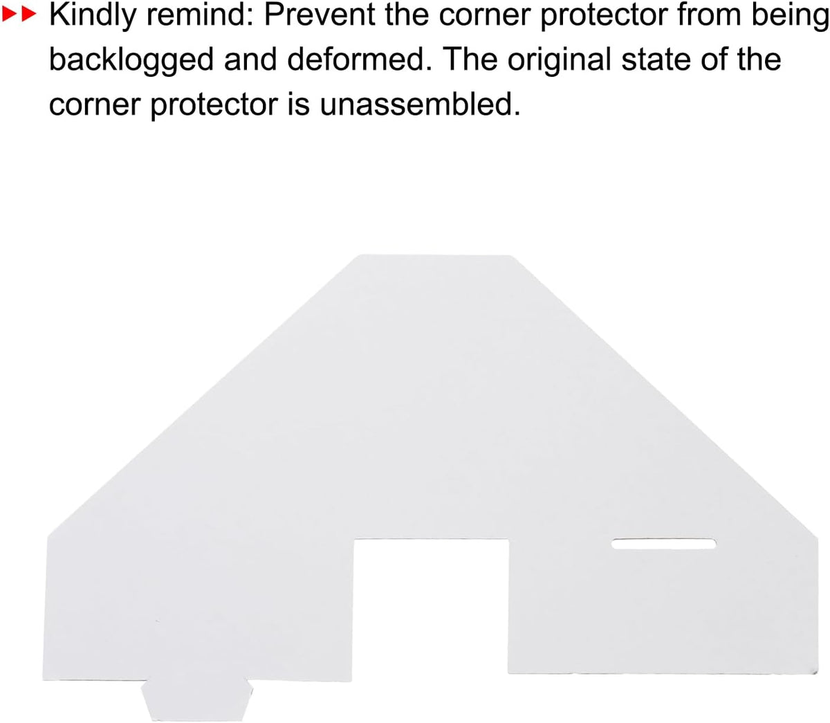 Adjustable Cardboard Corner Protector, Cardboard Edges Protector 10x10x4cm for Art, Packing, Shipping Supplies Pack