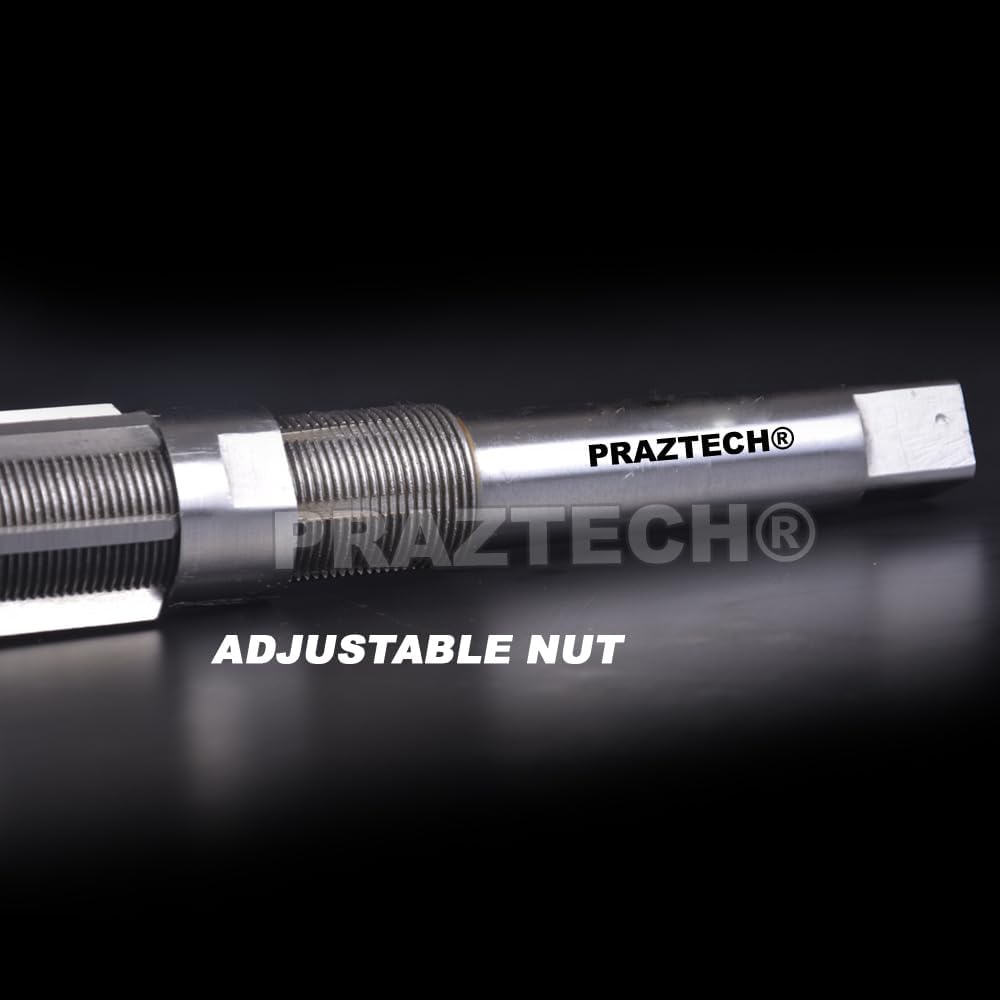 PRAZTECH Adjustable Hand Reamer Set HV-H11 : 1/4” - 1-1/16" | HCS | Workshop Cutting Tool