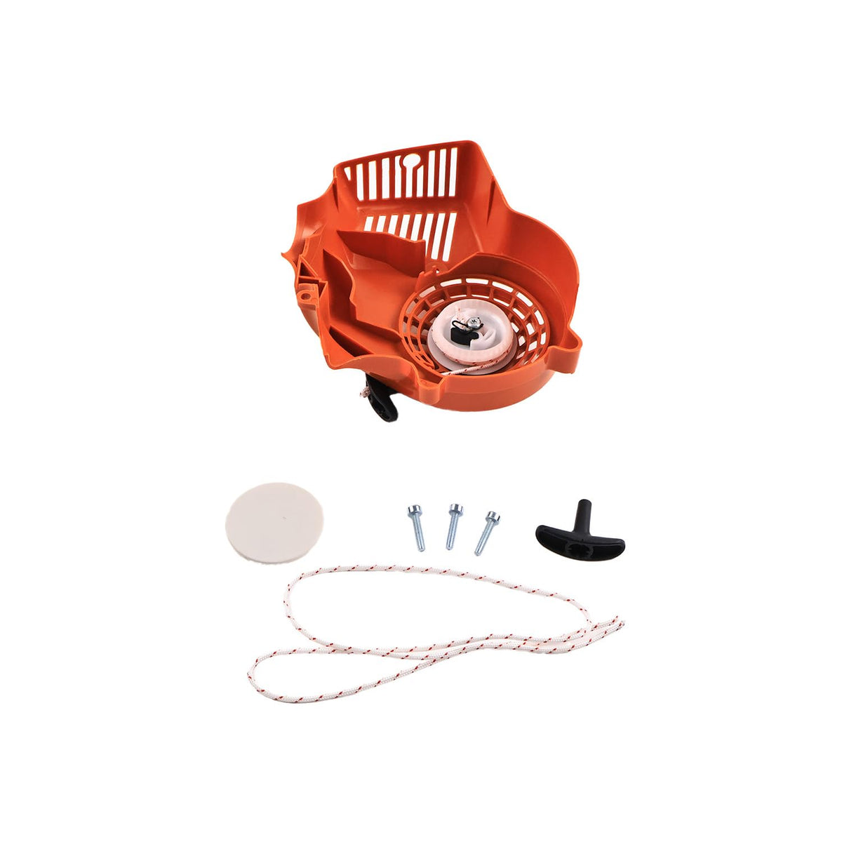 Recoil Pull Rewind Starter w/Pull Cord Bolts 4229-080-2104 For Stihl BG55