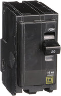 Square D - QO220CP 20-Amp 2-Pole Plug-On Circuit Breaker