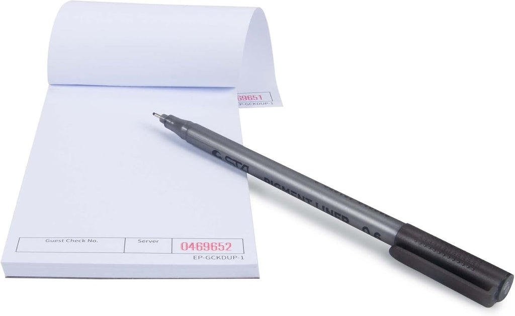 Guest Checks Pads (10 Pads), total 500 Blank Waiter Pad